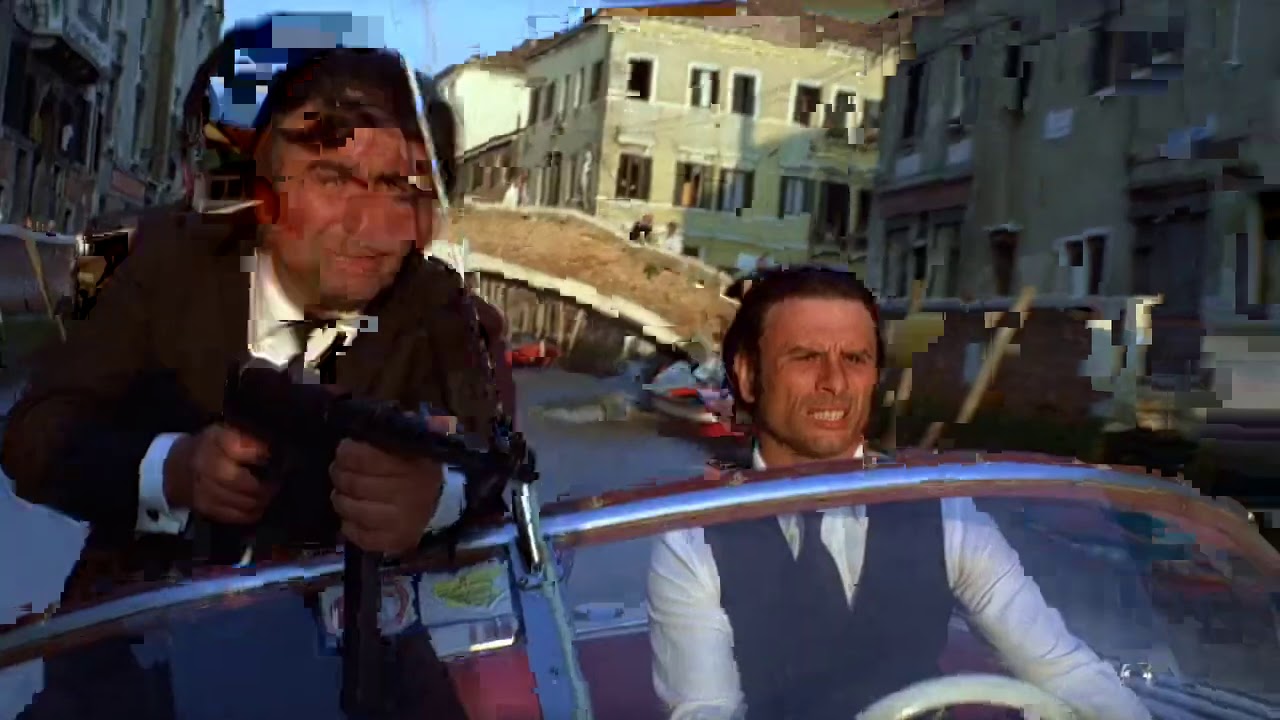 MOONRAKER | Bond drives the gondola through Mark's Square