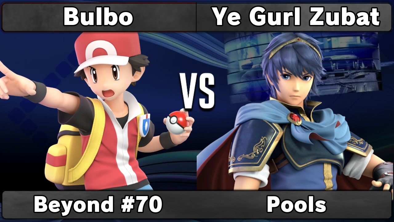 Bulbo (Pokemon Trainer) vs Ye Gurl Zubat (Marth) | Pools | Beyond #70