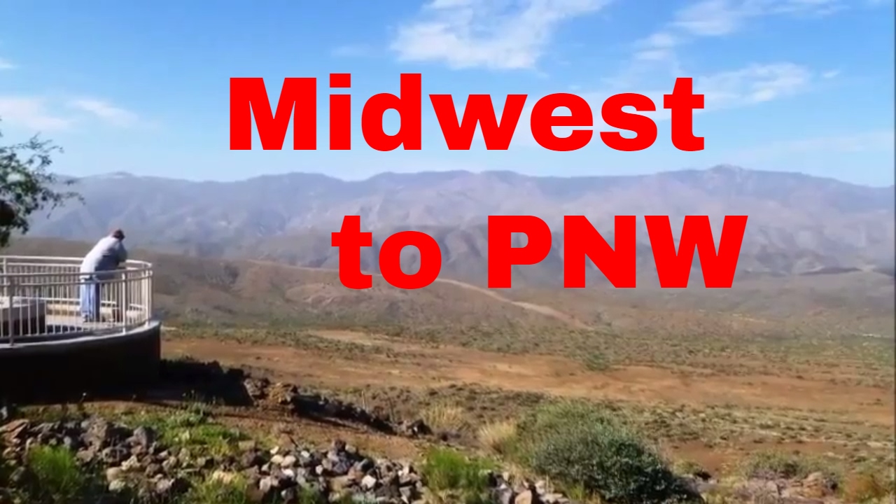 The Midwest to the Pacific Northwest