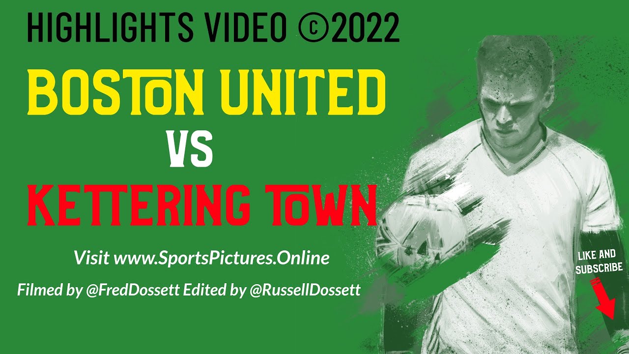 Boston United vs Kettering Town 26-02-22