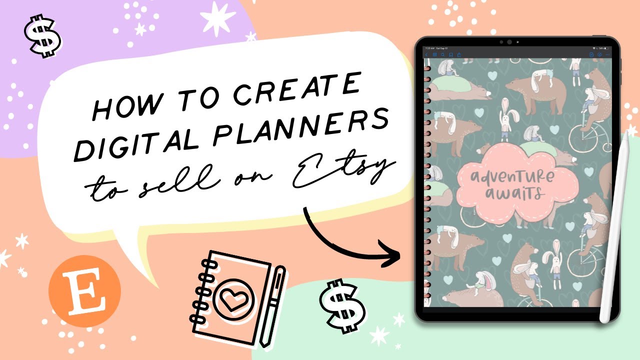 How to Create a Digital Planner | Using the Digital Planner Template Kit