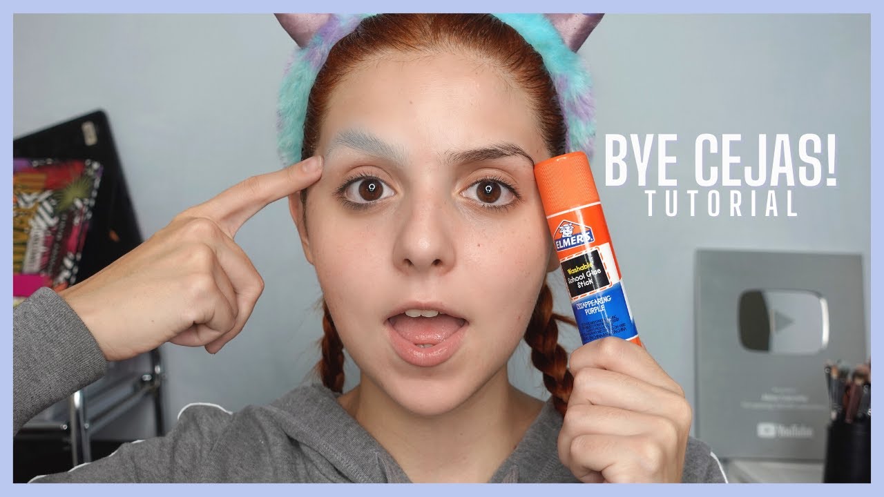 ¿CÓMO TAPARSE LAS CEJAS? | alexabeautyy ♡