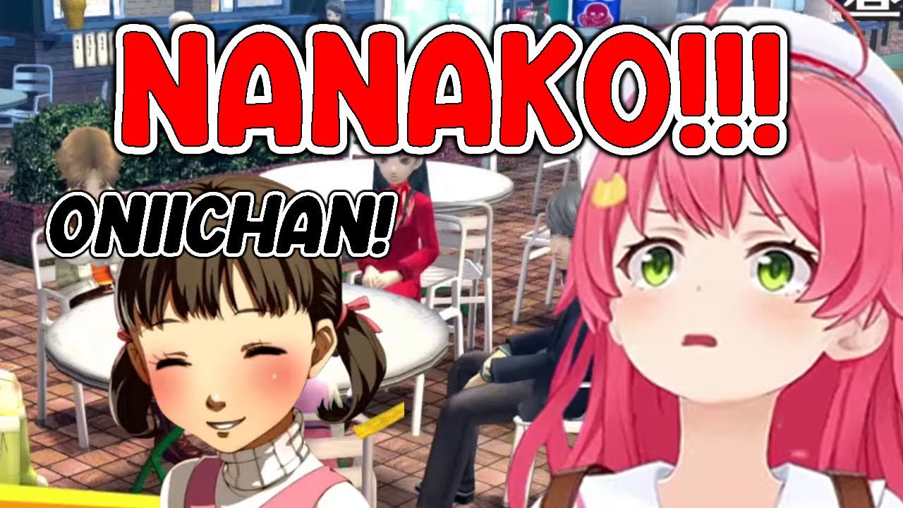 Miko is deeply touched by Nanako's words