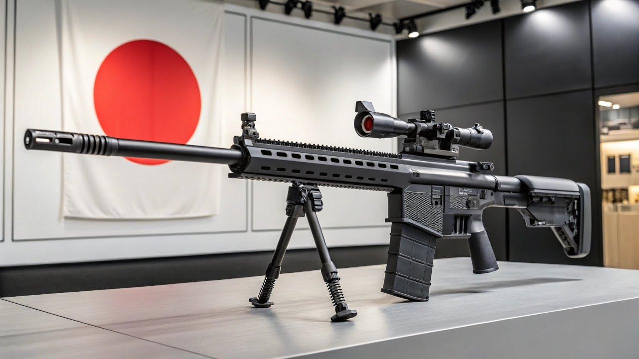 Latest 2025! The Ground Self-Defense Force's new main rifle, the Type 20 rifle, is finally revealed