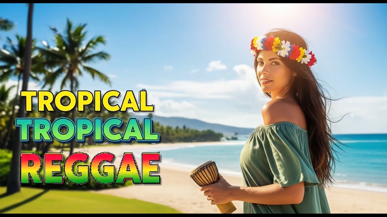 Tropical Reggae Piano & Guitar – Relaxing Instrumental Island Vibes