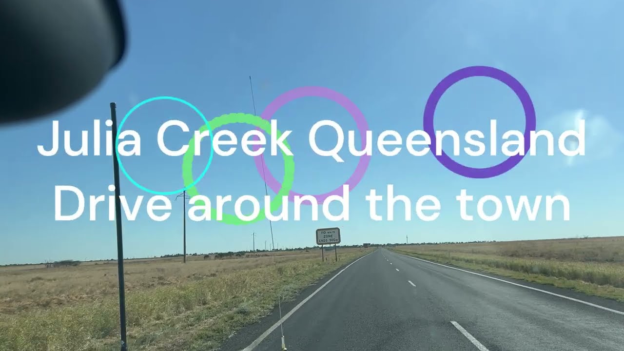 Julia Creek Queensland-Drive around the town