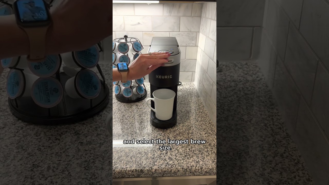 Как удалить накипь с кофеварки Keurig с помощью средства для удаления накипи