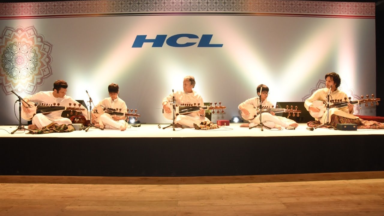#HCLConcert in Kolkata Sarod legend Ustad Amjad Ali Khan#must watch