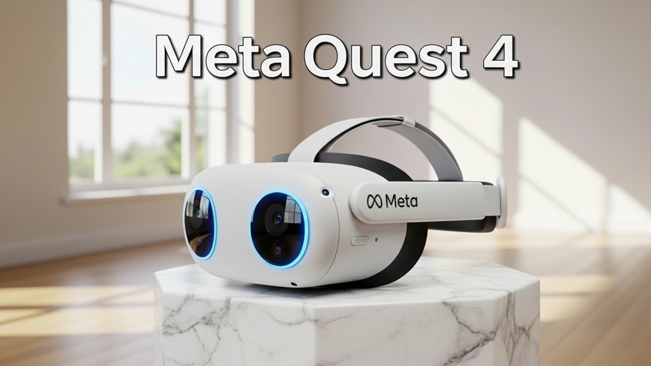 Дата выхода и цена Meta Quest 4: 4K OLED-экран и отсутствие контроллеров? (Новый дизайн, первый в...