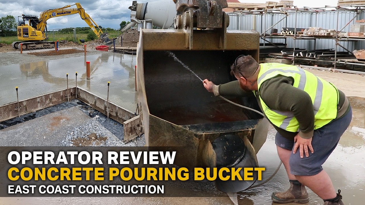 Concrete Pouring Bucket Review - East Coast Construction
