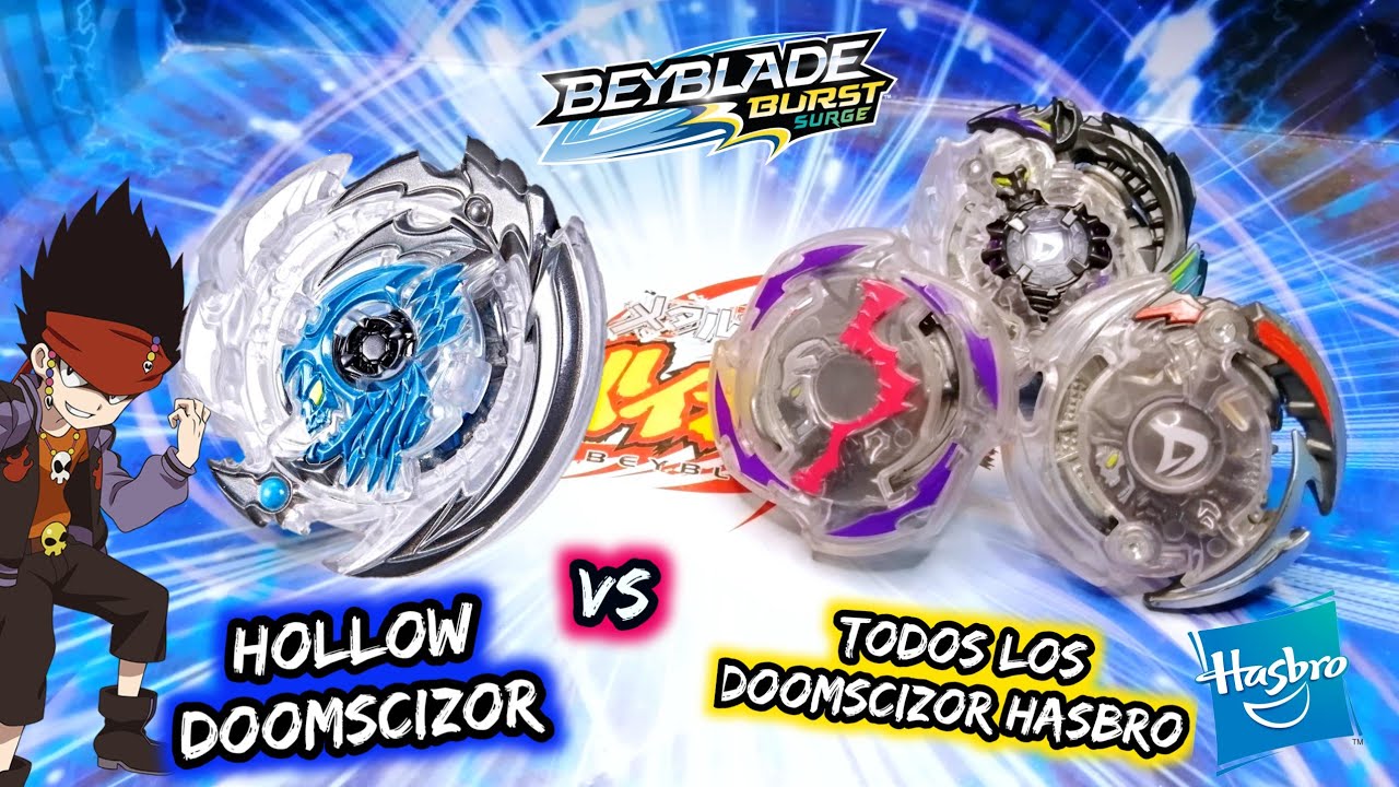 *De los mejores Beyblade de ataque* HOLLOW DOOMSCIZOR VS TODOS LOS DOOMSCIZOR DE HASBRO | Neozbey
