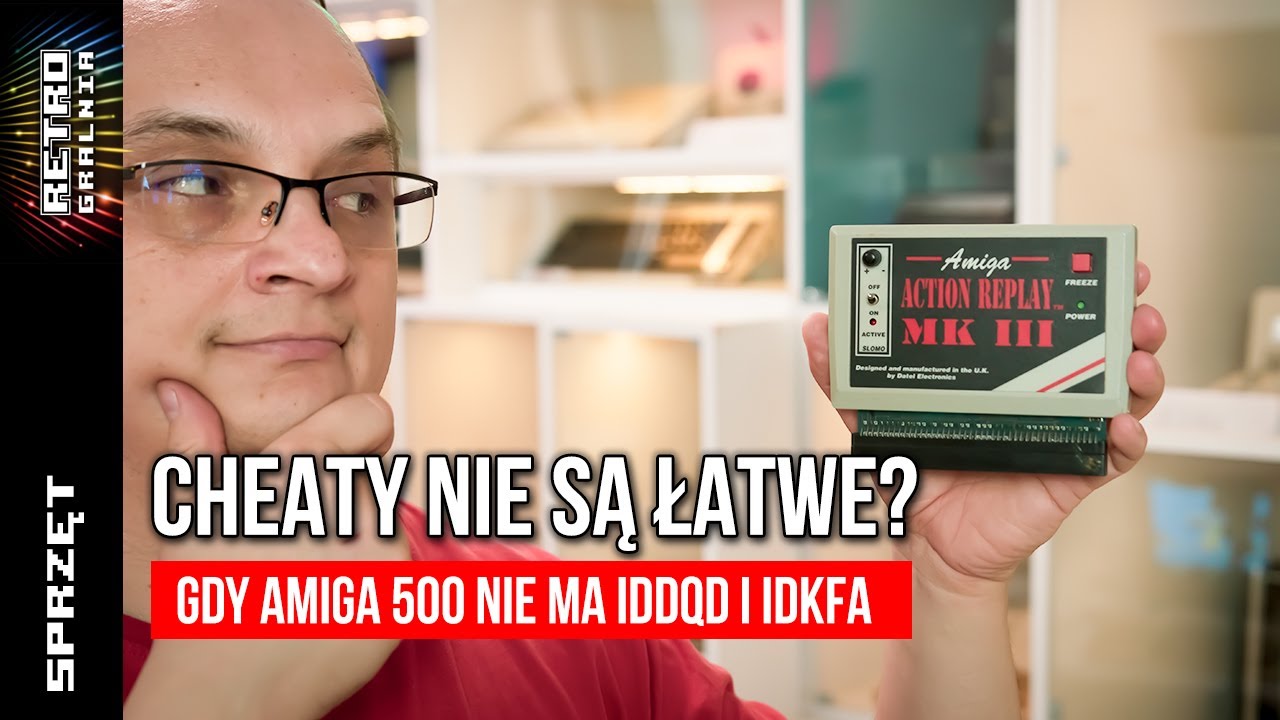 💾 Takie rzeczy potrafi Amiga 500? - Action Replay MK III  (RG#456)