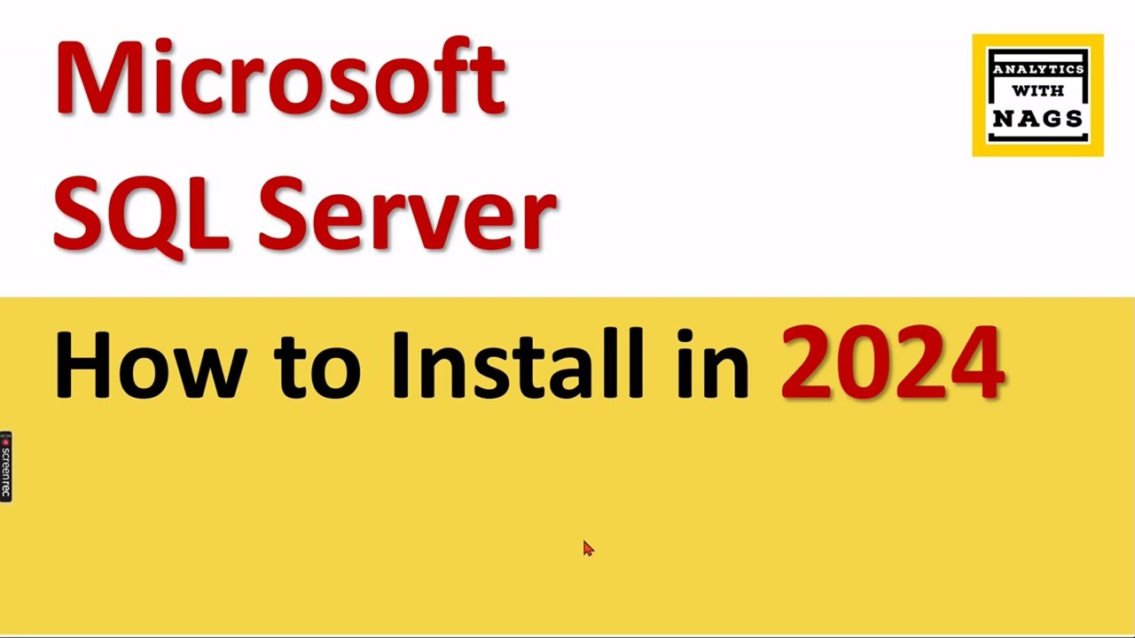 How to Install SQL Server in 2024