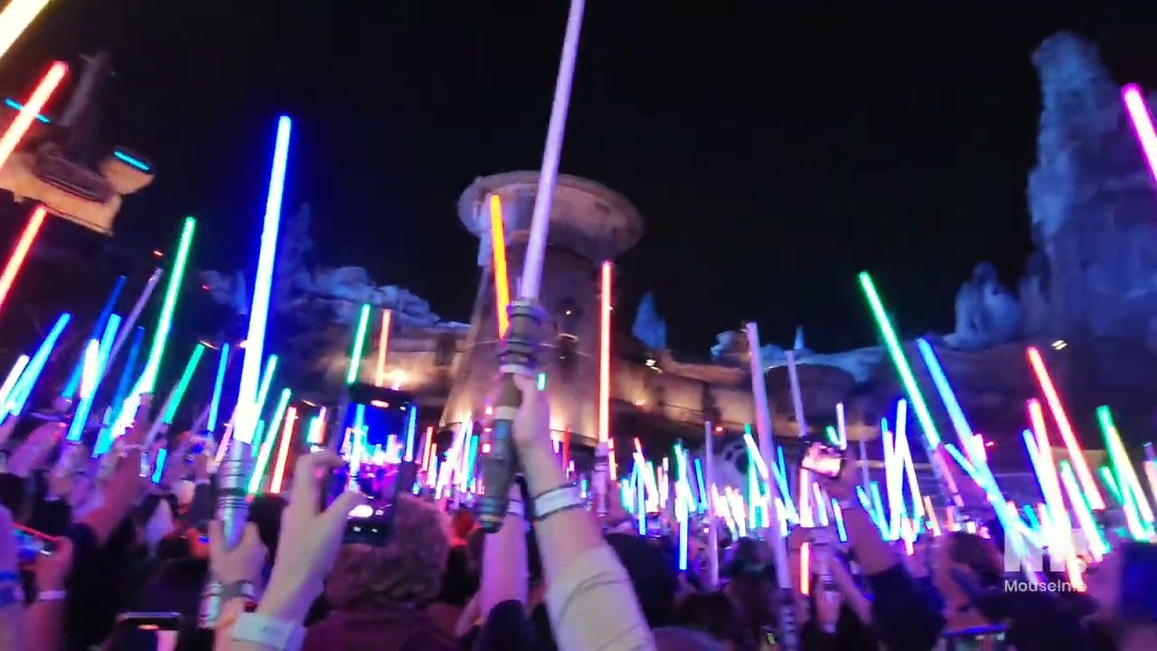 2022 Lightsaber Meetup at Disneyland After Dark: Star Wars Night event, 05-27-22