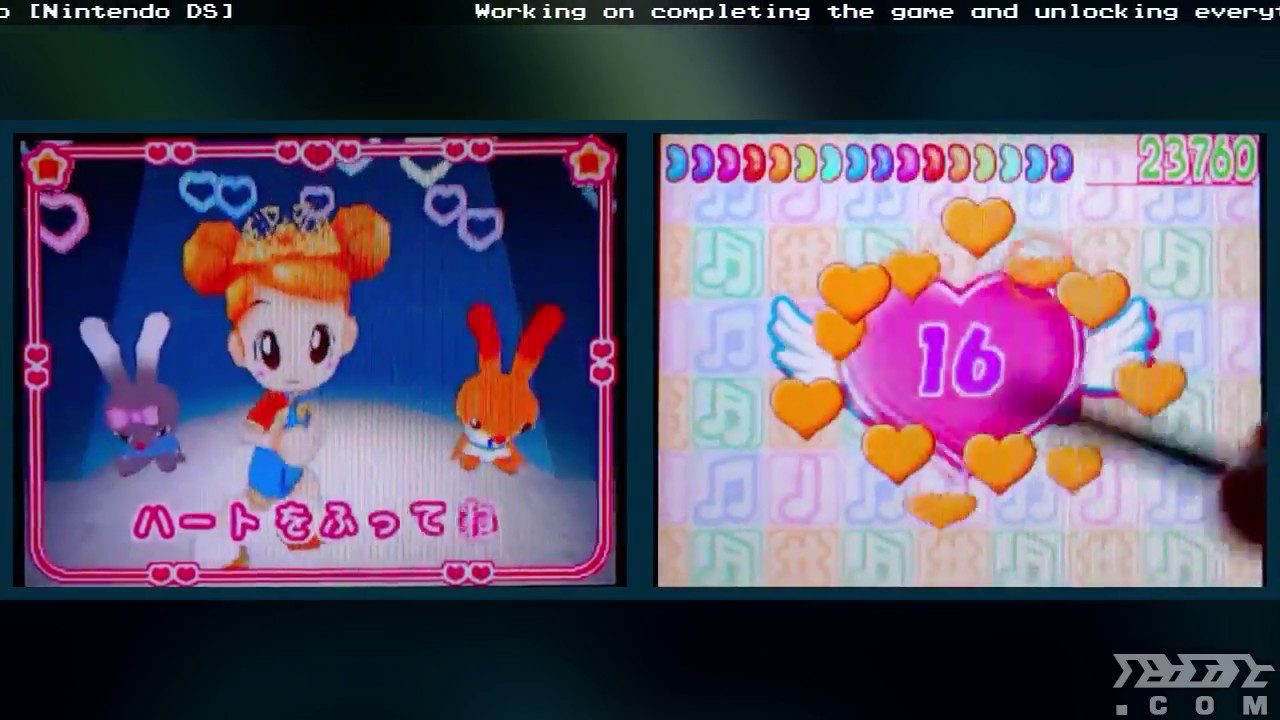リズムでクッキング スイーツパーティーへようこそ [Nintendo DS], Full story mode [Livestream VOD]