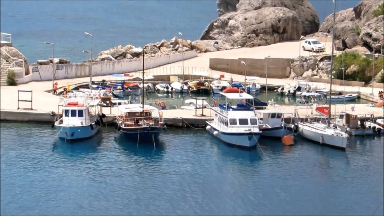 Kolymbia Rodos - Widok na plażę i zatokę |Rhodes Kolympia|