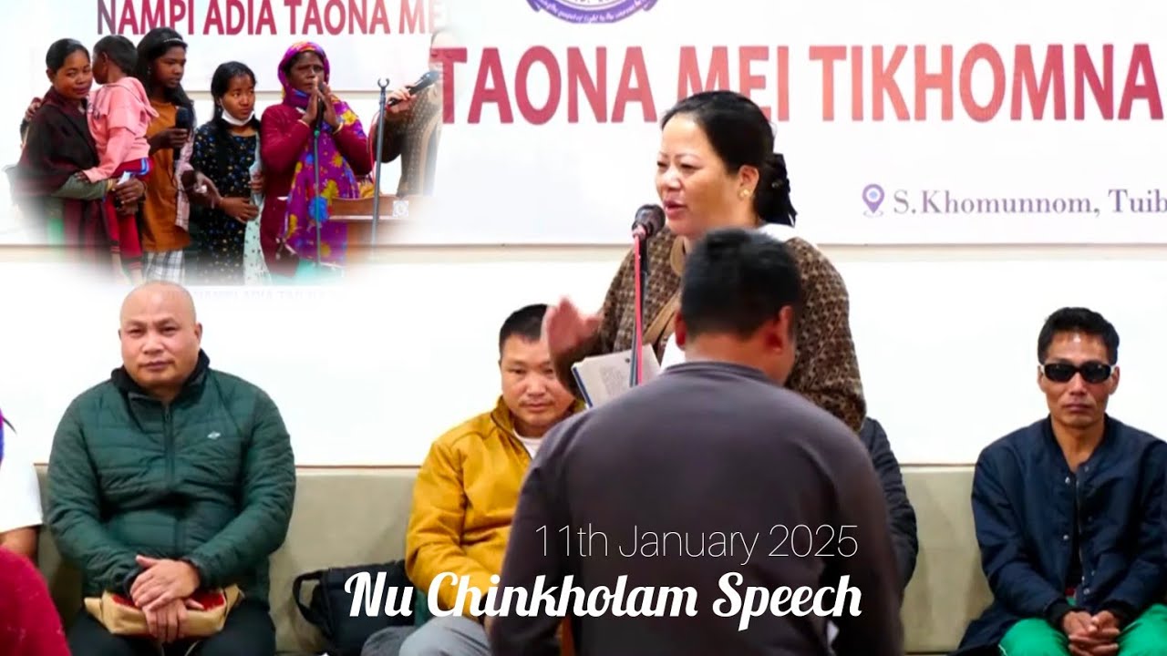 Nu Chinkholam: Mitneilo ahivng un, Mitlhi ahao jo u've || 11-01-2025 || GMFDI
