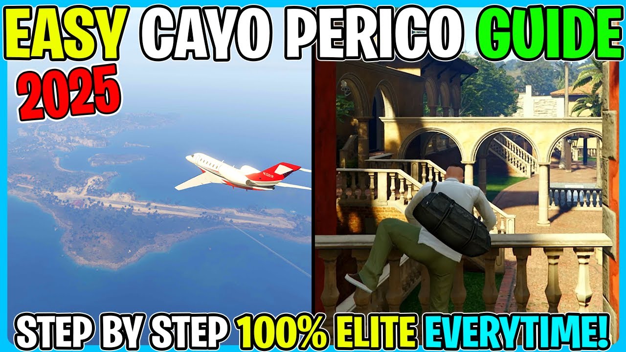 Step By Step SOLO BEGINNERS GUIDE To CAYO PERICO HEIST In GTA 5 Online 2025! (All Setups & finale)