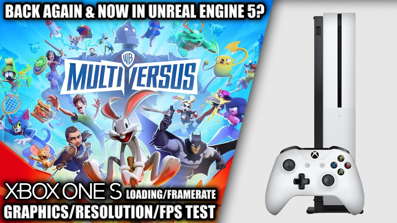 Multiversus - Xbox One Gameplay + FPS Test