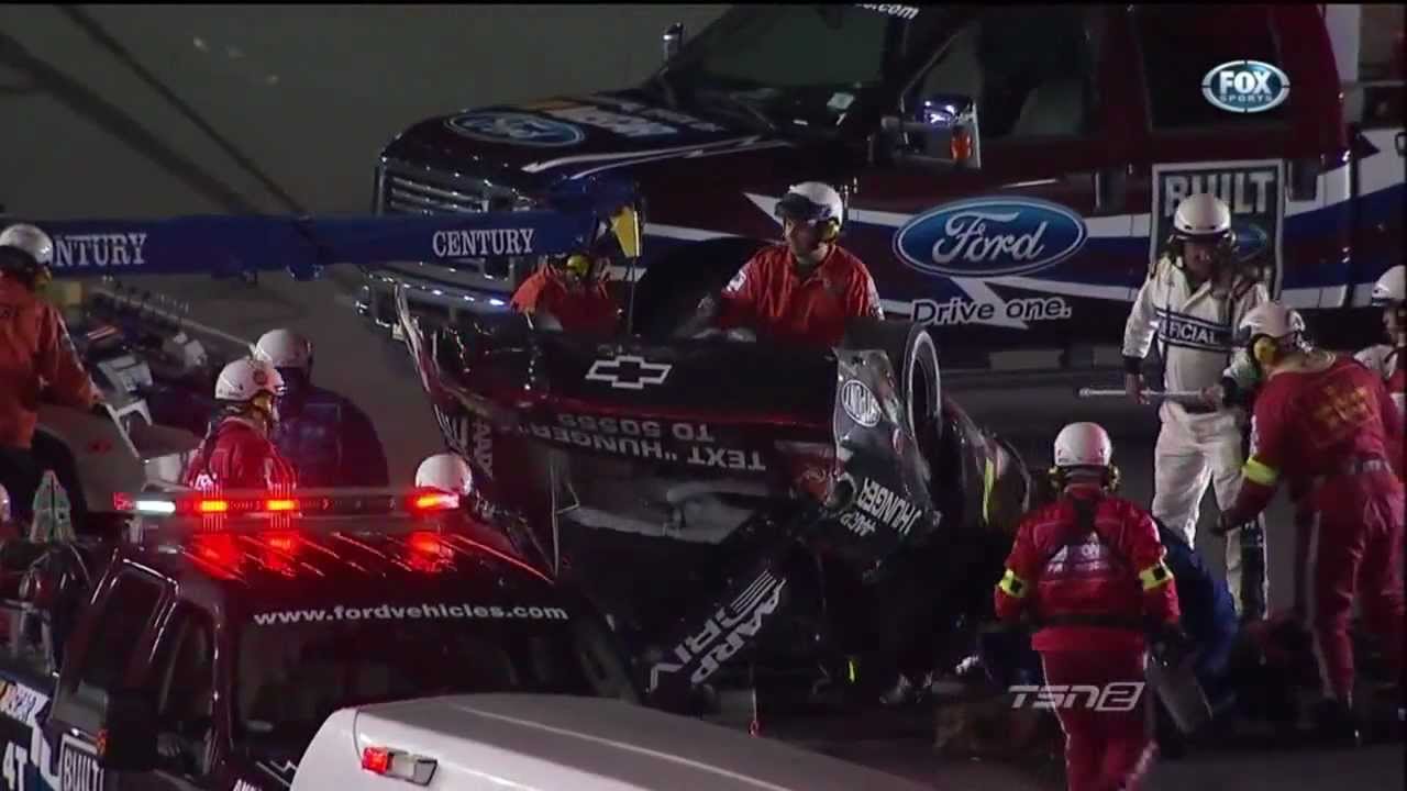 Jeff Gordon Flip at Daytona 2012 (HD)
