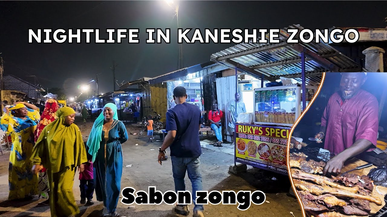 2025 NIGHTLIFE IN KANESHIE ZONGO, One of Accra's Oldest Zongo Settlement