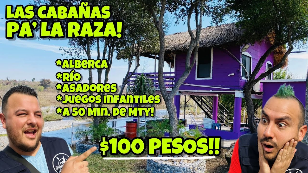 Un Rancho con Cabañas de Lujo MUY BARATAS en Cadereyta