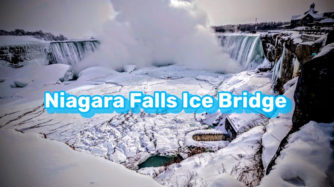 Walking Into a Winter Wonderland | Niagara Falls & Dufferin Islands