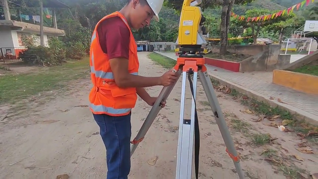 Tutorial Estación Total Trimble M3 DR5