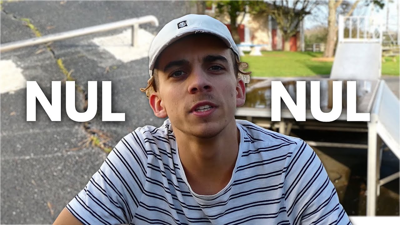 Je skate le pire skatepark de France 😭 (Skate Vlog)