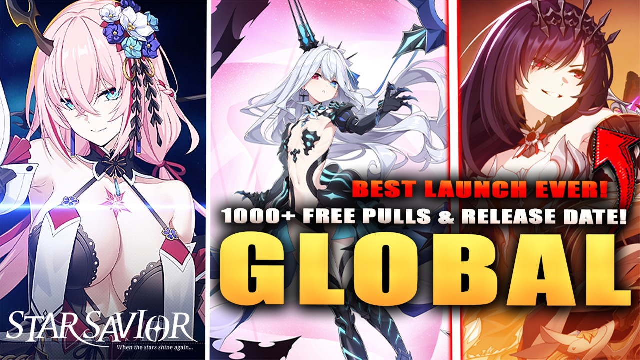 *GLOBAL* STAR SAVIOR OFFICIAL RELEASE DATE & 1000+ FREE SUMMONS! 7 FREE SSR`s & MORE! (best launch)