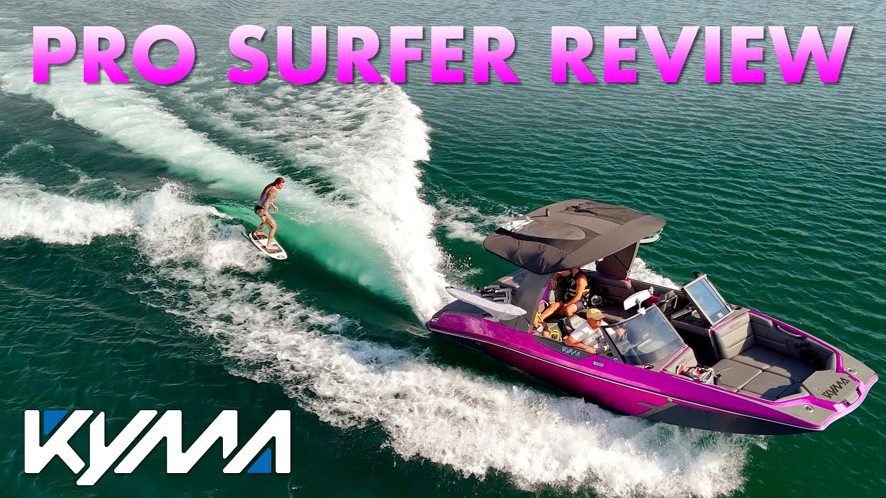 Pro Wakesurfer Amanda Dowd Reviews The All New KYMA K7 | Jet Powered Wake Boat