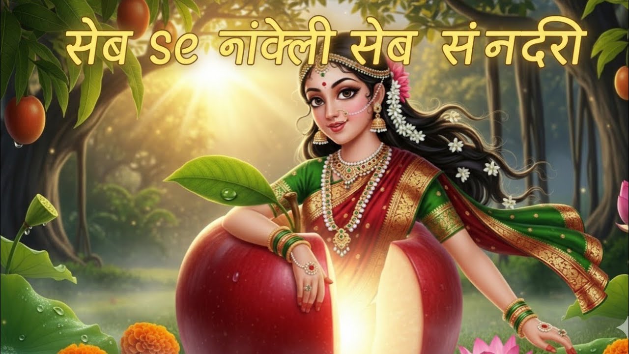 सेब  से  निकली  सेब  सुन्दरी #🍎🍎#jadui #hindistories 