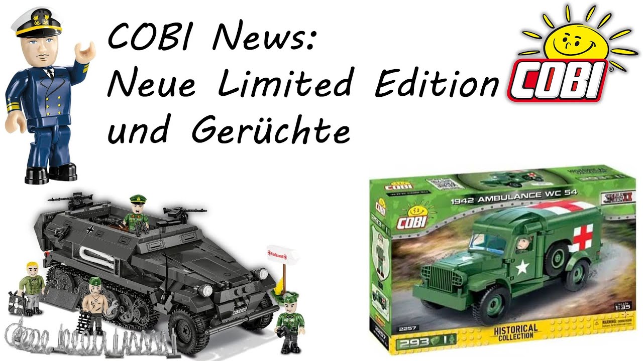 COBI News: Neue Limited Editions und Ger&uuml;chte (Ausgabe 13, COBI 4824, 2551, 2552)