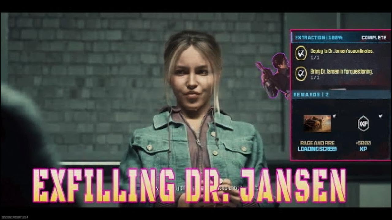 MW3 Zombies - Bring Dr. Jansen in for Questioning  (