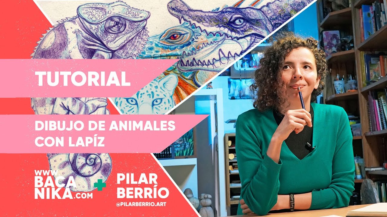 TUTORIAL dibujo de animales con lápiz