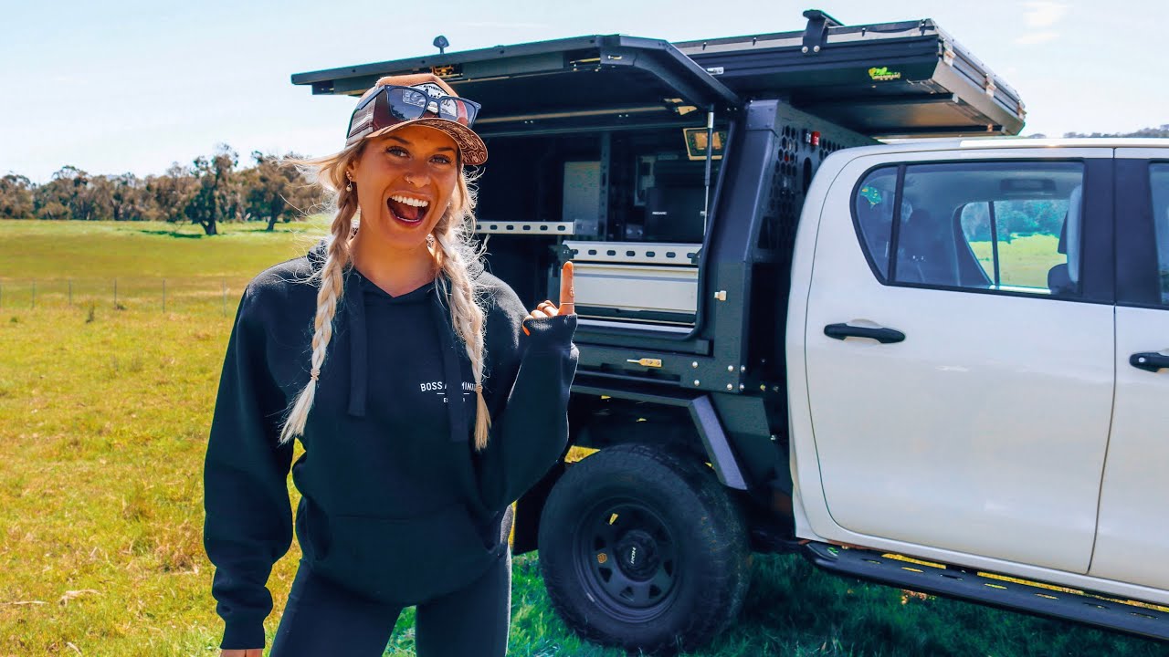 I HAVE A TRAY AND CANOPY SET UP 🥳 BOSS ALUMINIUM FULL TOUR!!