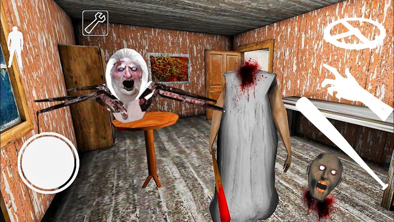 Granny Game Horror Escape Gameplay | Playing As Head Less Granny Mod Ep 3