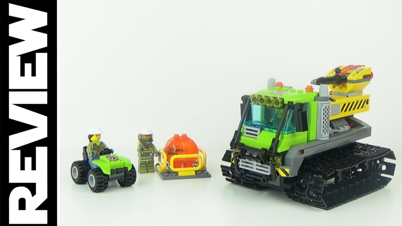 Lego City 60122 Volcano Crawler - Speed Build + Review