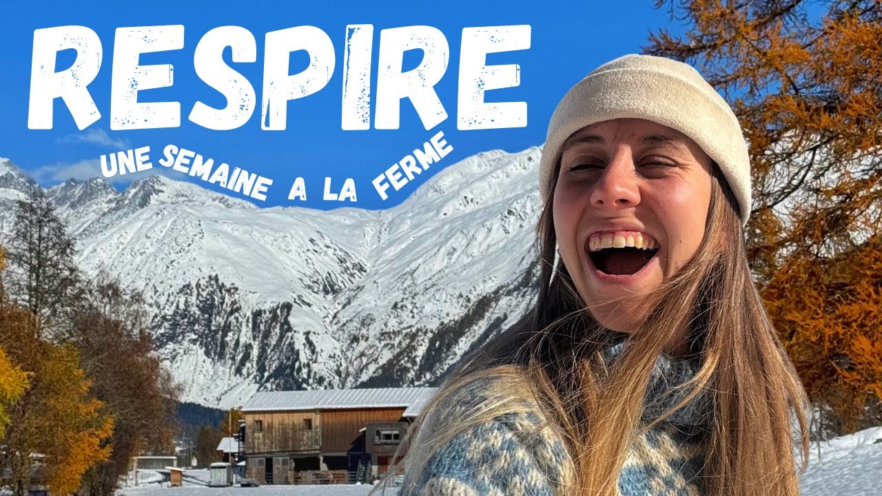 revenir aux sens quand ça déborde - ma semaine dans une ferme suisse