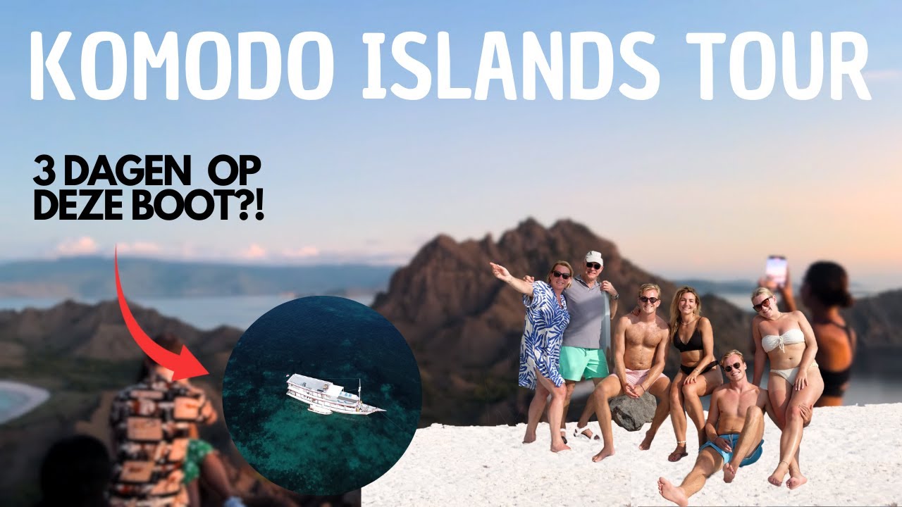 3 dagen zeilen door KOMODO NATIONAL PARK (2024)