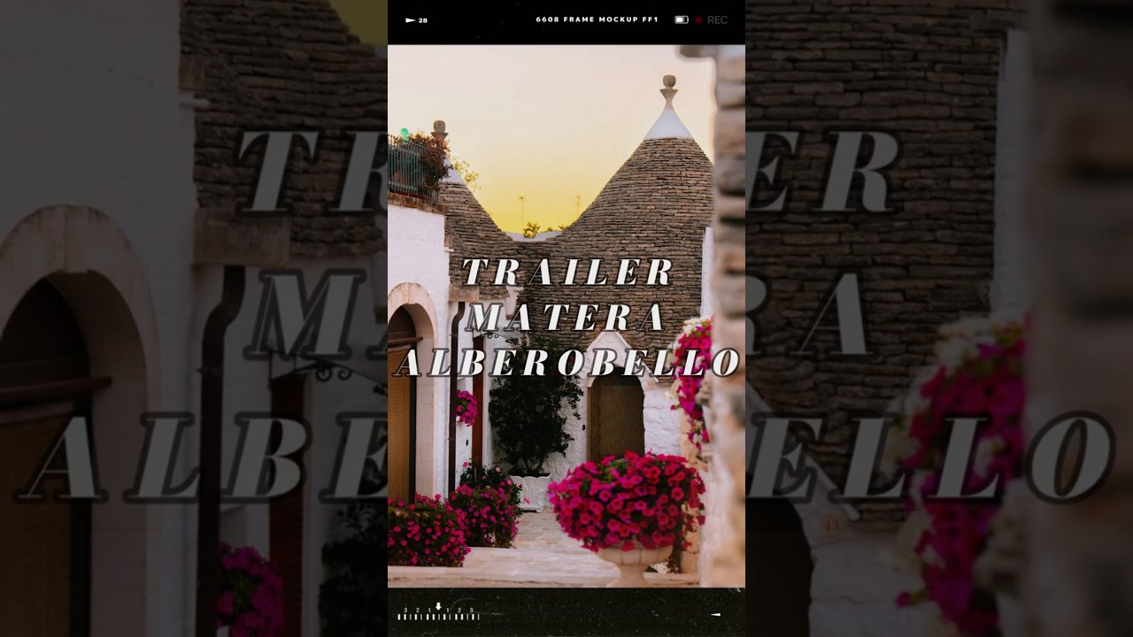 Trailer: City-break Italia || Matera & Alberobello 🇮🇹