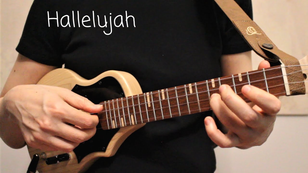 Hallelujah sounds AMAZING on my new Sparrow electric ukulele!