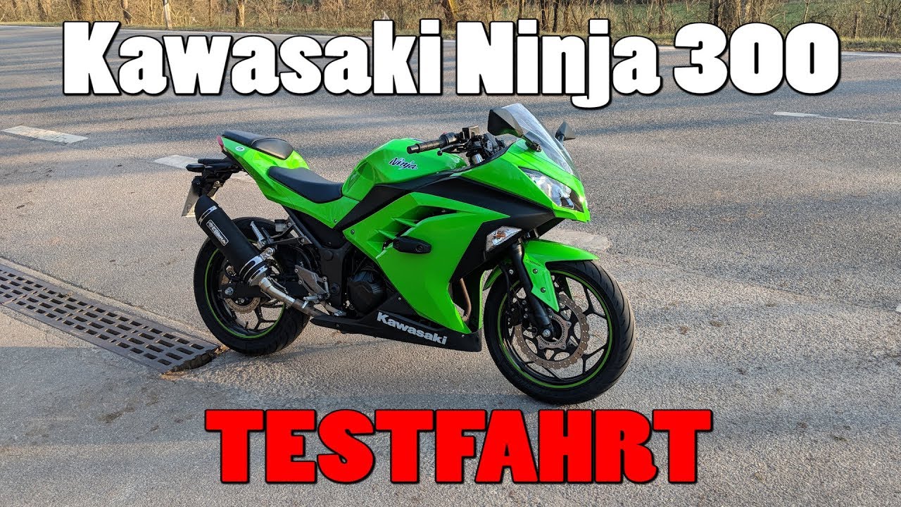 Kawasaki Ninja 300 TEST | Topspeed & 0-100 Km/h | Walkaround