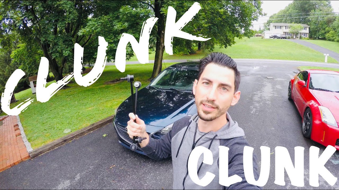 Clunking Noises?! Could be your sway bar end links! (Mazda 3 Sway Bar Link Replacement)