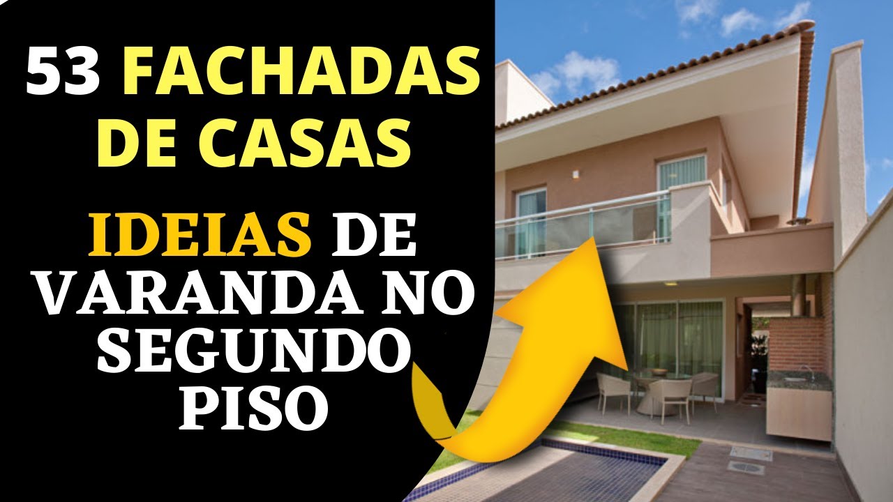 Aposte no Charme: Fachadas com Varanda no Segundo Piso (CONFIRA!!)