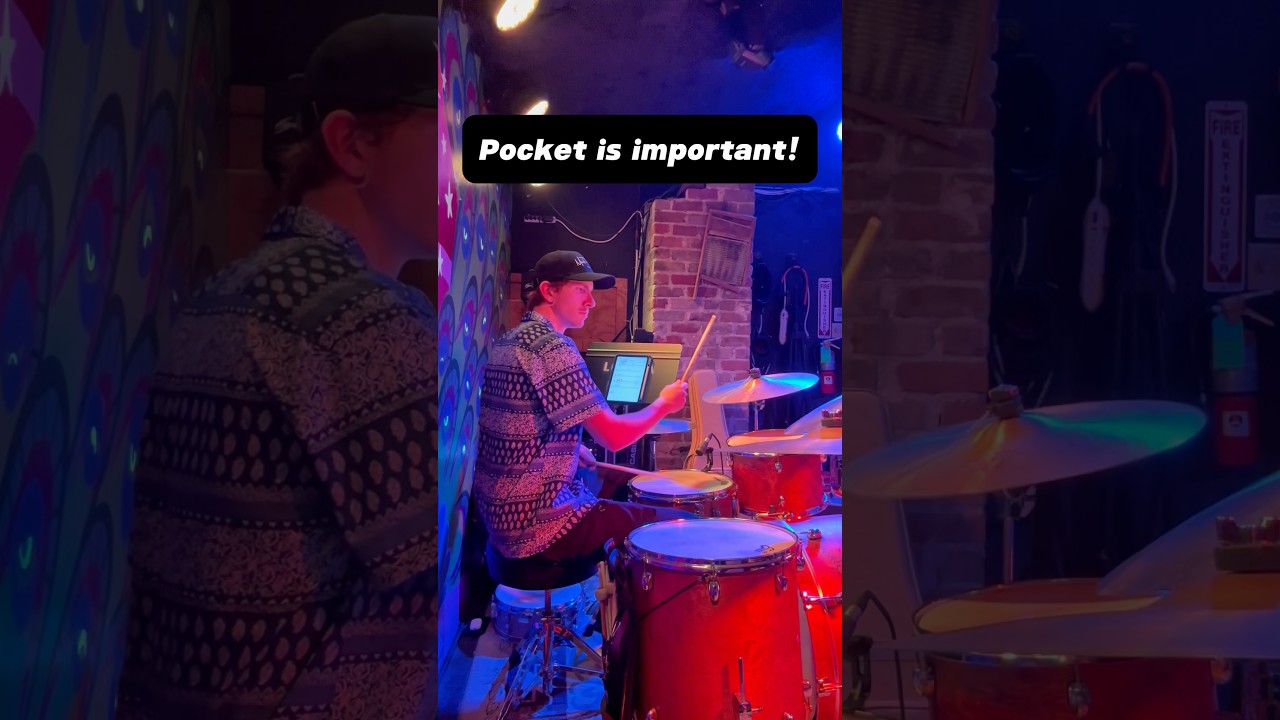 Stay in that pocket!👖🥁 