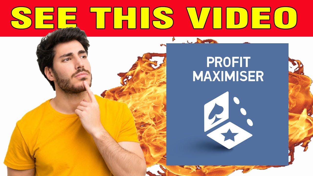 (ALERT!) BE VERY CAREFUL BUYING PROFIT MAXIMISER! Profit Maximiser Review - Profit Maximiser Really