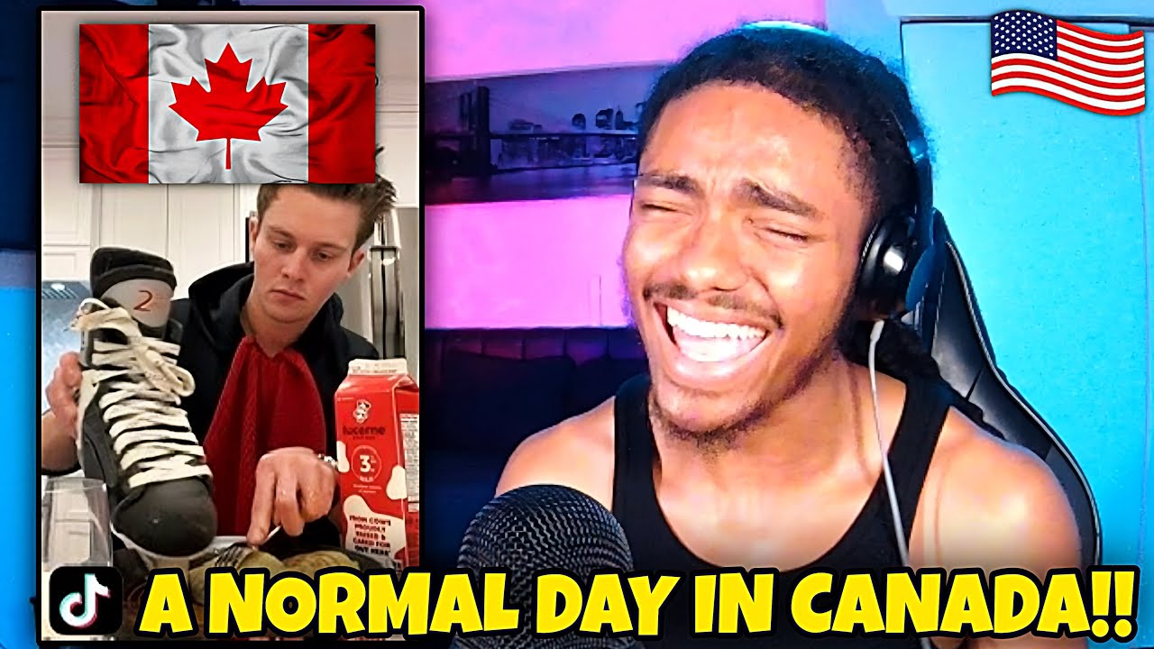 AMERICAN REACTS to TikTok's Only Canadians Will Understand