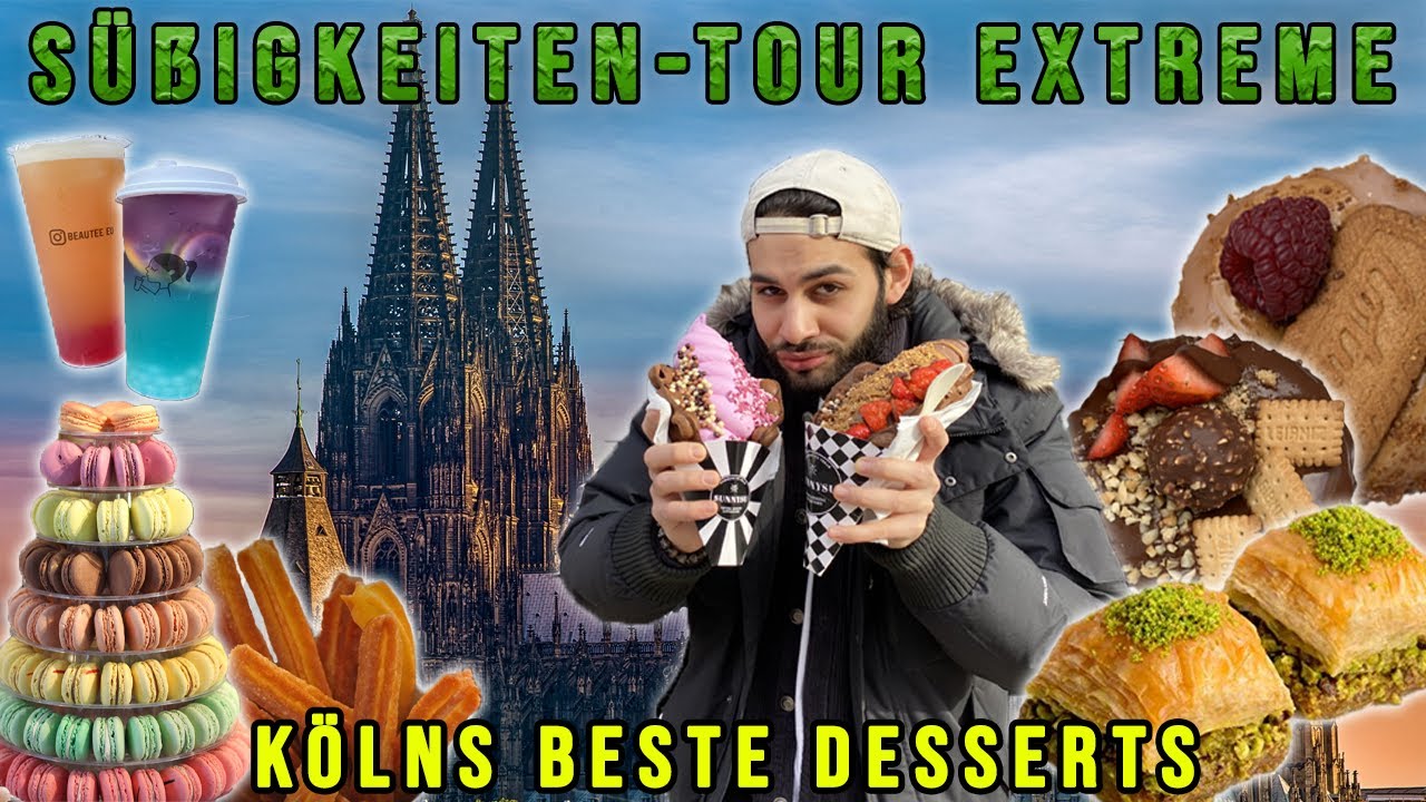 FOOD TOUR EXTREME in KÖLN! | Die BESTEN DESSERTS der Stadt
