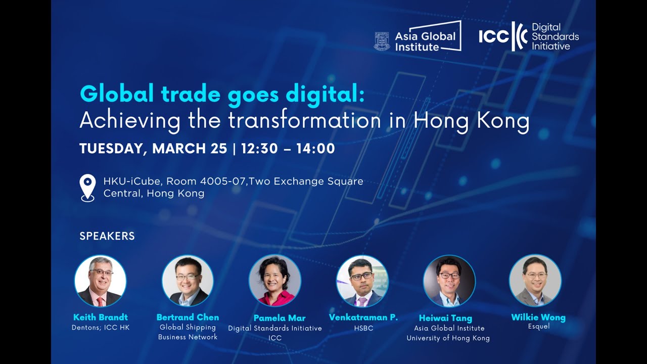 Global trade goes digital: Achieving the transformation in Hong Kong